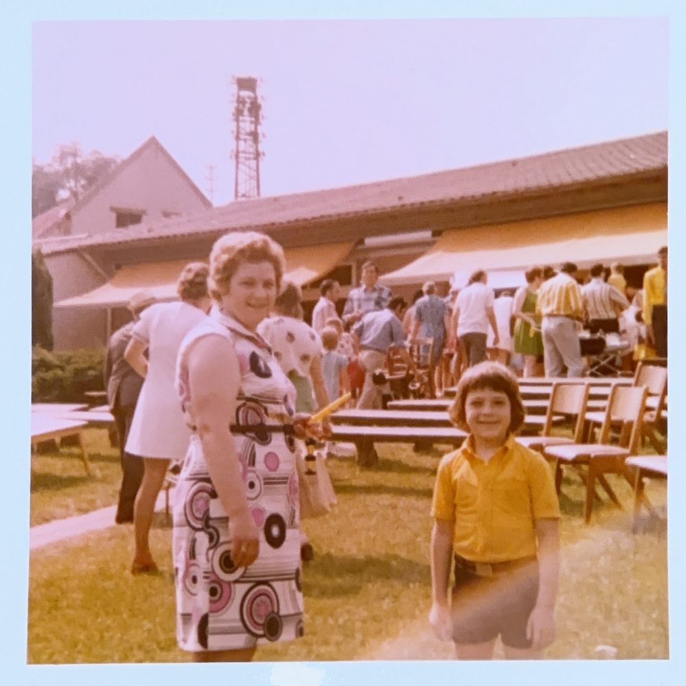 1970 - 73 - Besuch des ev. Kindergartens in Westhofen