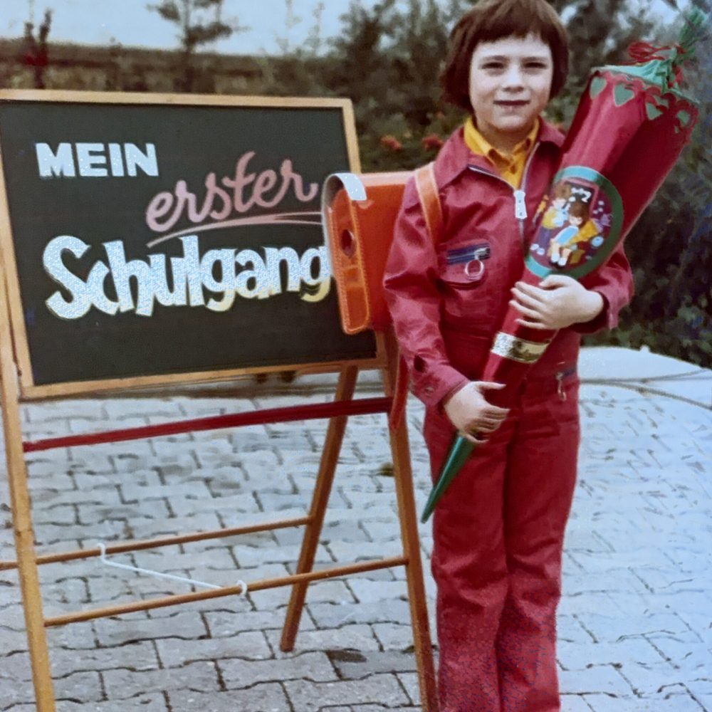 1973 - Einschulung Otto-Hahn-Schule Westhofen