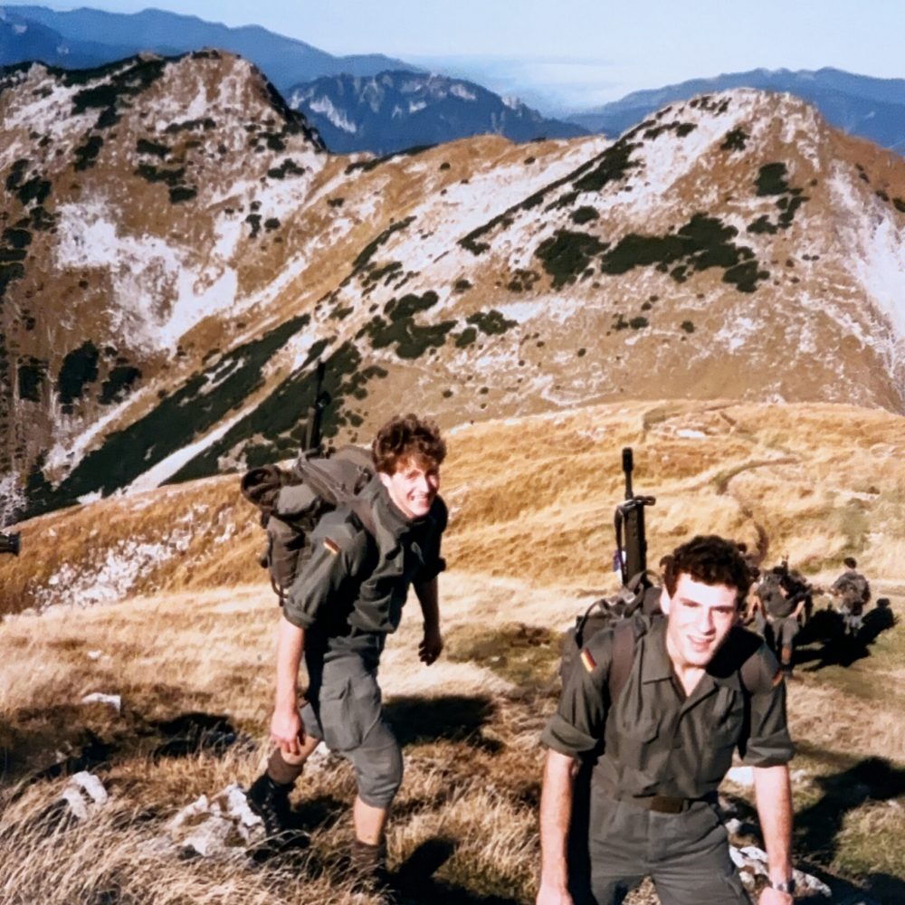1987 - 89 - Bundeswehrzeit als Gebirgsjäger